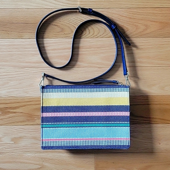 NWOT Kate Spade Cameron Boardwalk Striped Crossbody - Picture 2 of 7